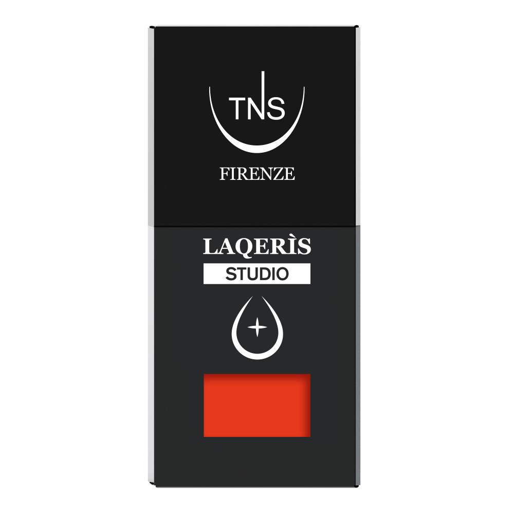 Color Escape semi-permanent nail polish, coral red, 10 ml, Laqerìs Studio TNS