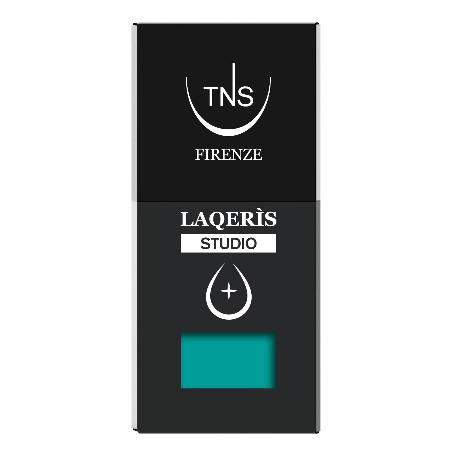 Private Lagoon semi-permanent nail polish, lagoon green, 10 ml, Laqerìs Studio TNS