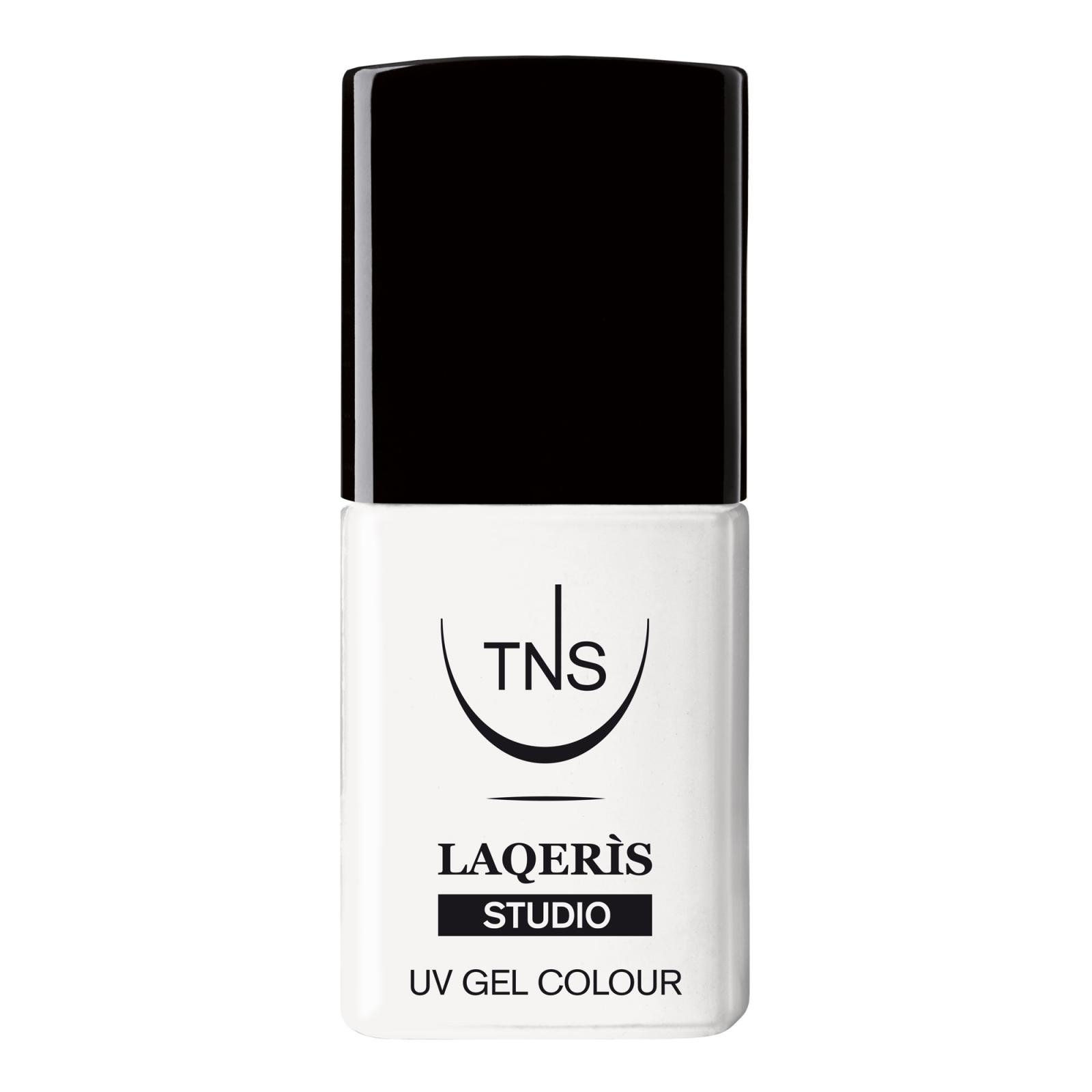 Vernis ongles semi-permanent French Extra White blanc Laqerìs Studio TNS 10 ml