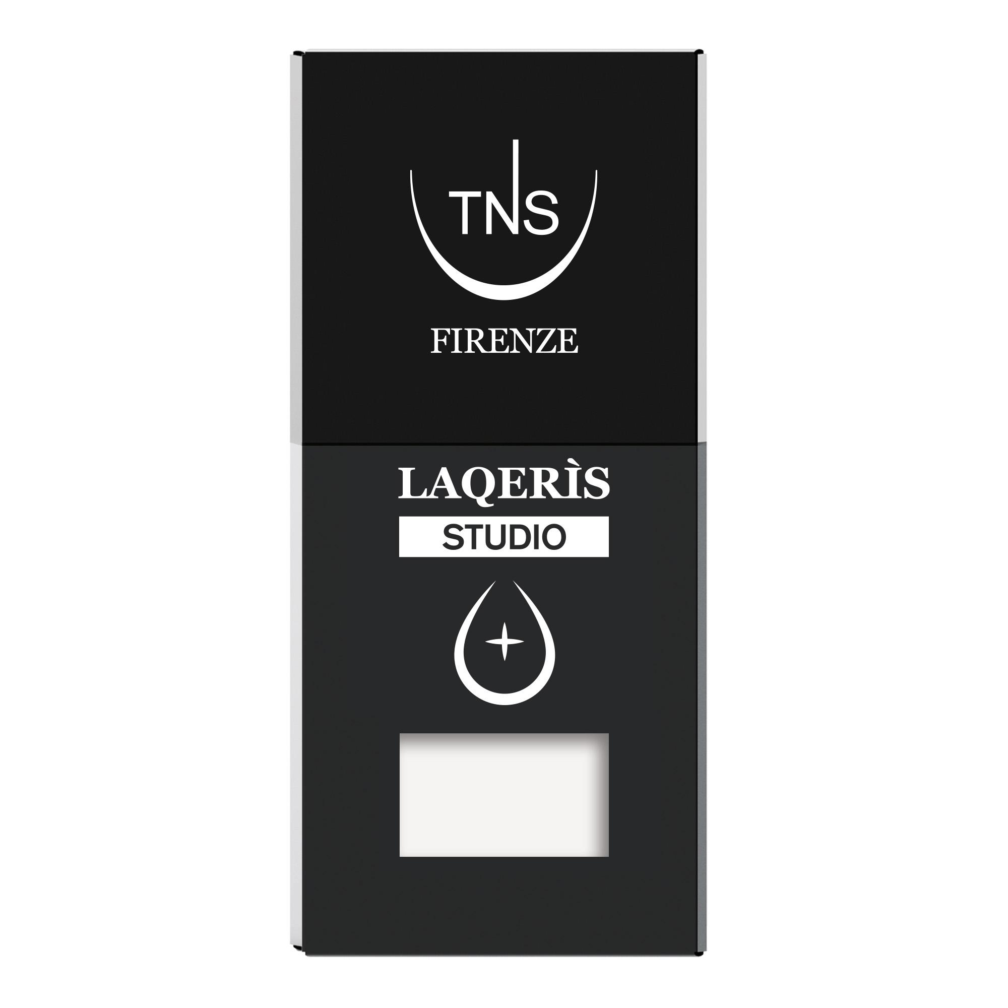 Vernis ongles semi-permanent French Extra White blanc Laqerìs Studio TNS 10 ml