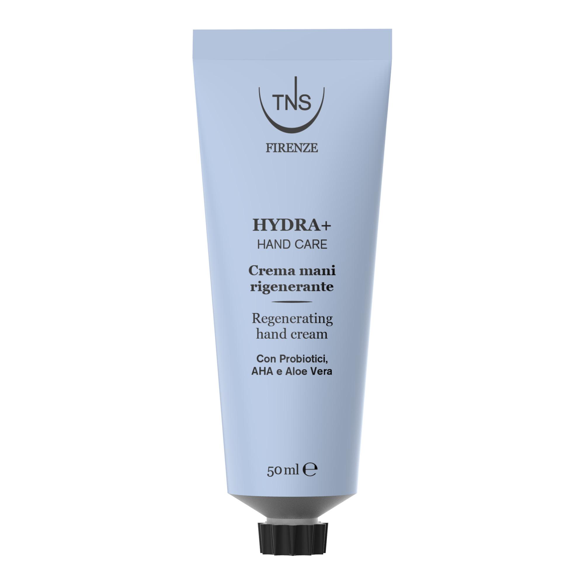 Crema de manos hidratante y regeneradora Hydra+ TNS 50 ml
