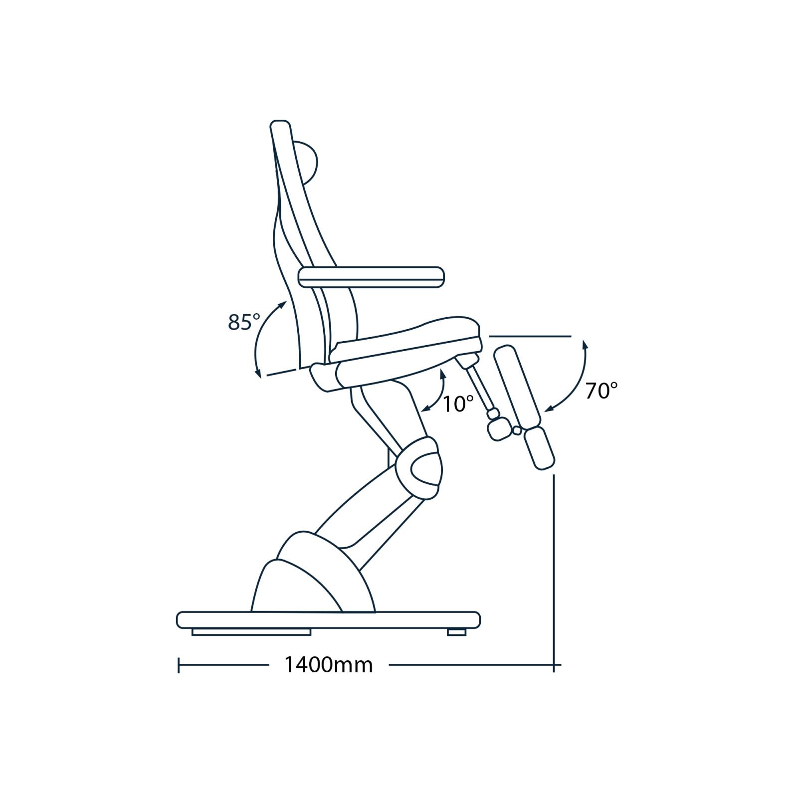 Infinity Motion electric chair with 5 motors