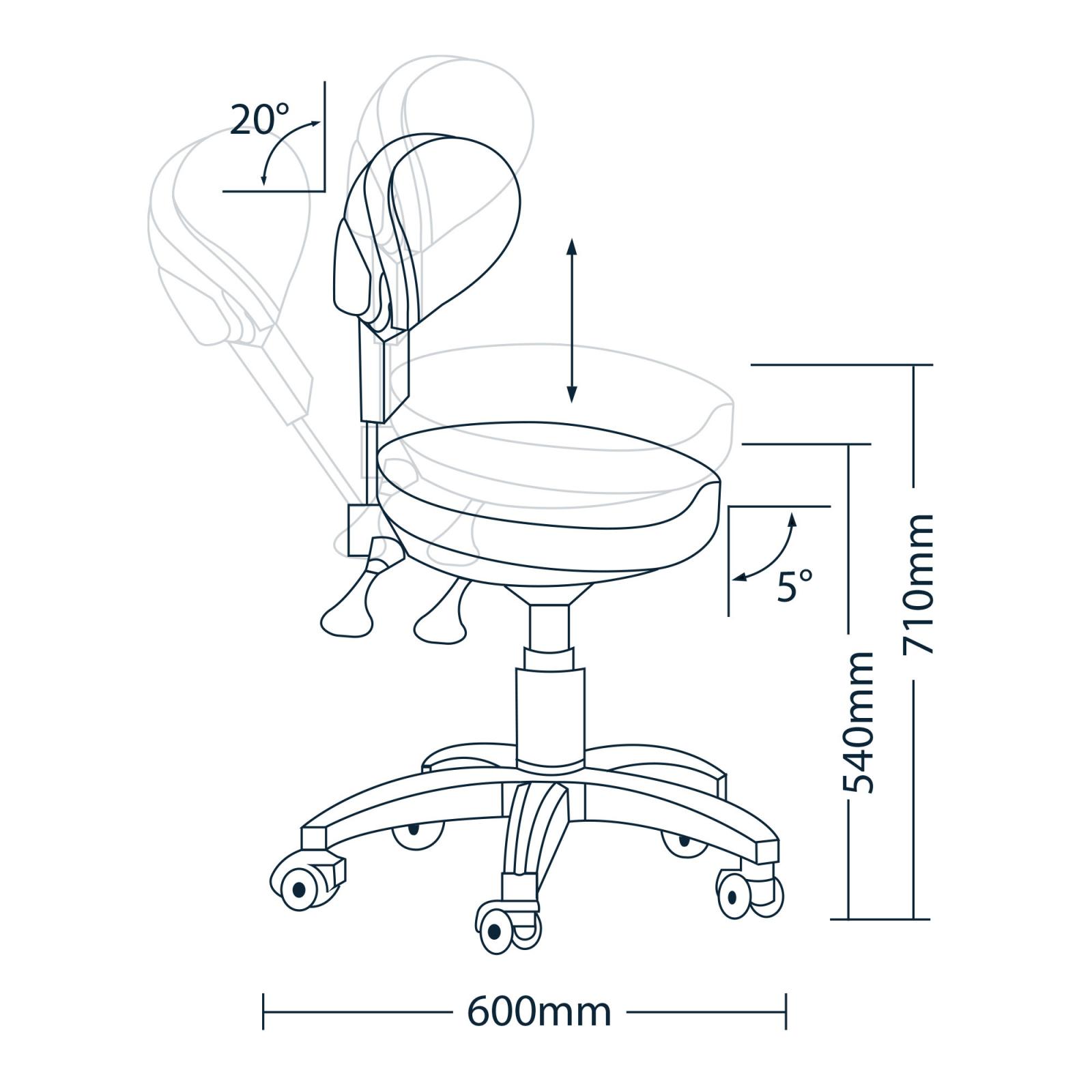 Siège professionnel ergonomique Moon