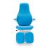 Penta 1-motor electric reclining foot care chair with pedal