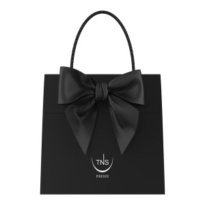 Mini Shopper TNS con fiocco 15 x 15 cm 1 pz