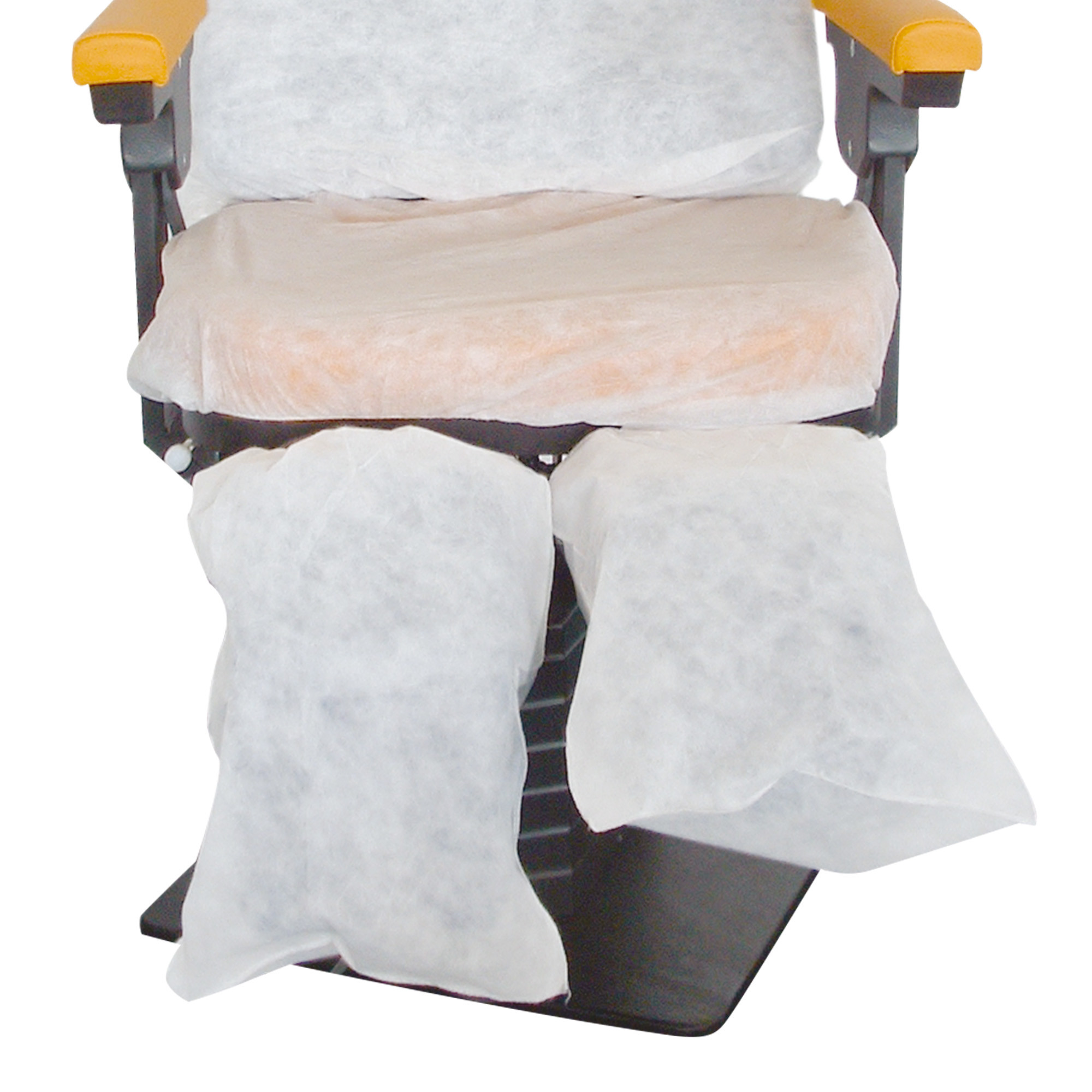 Housse jambières jetables pour fauteuils podologiques en TNT 20 pc