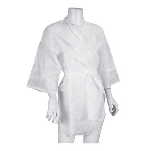 Kimono avec ceinture en tissu non tisse 5 pc