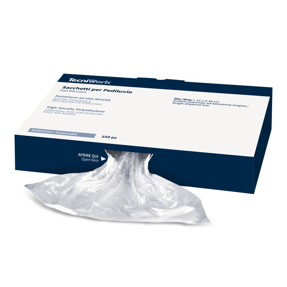 Sacs jetables pour bain de pieds 250 pc