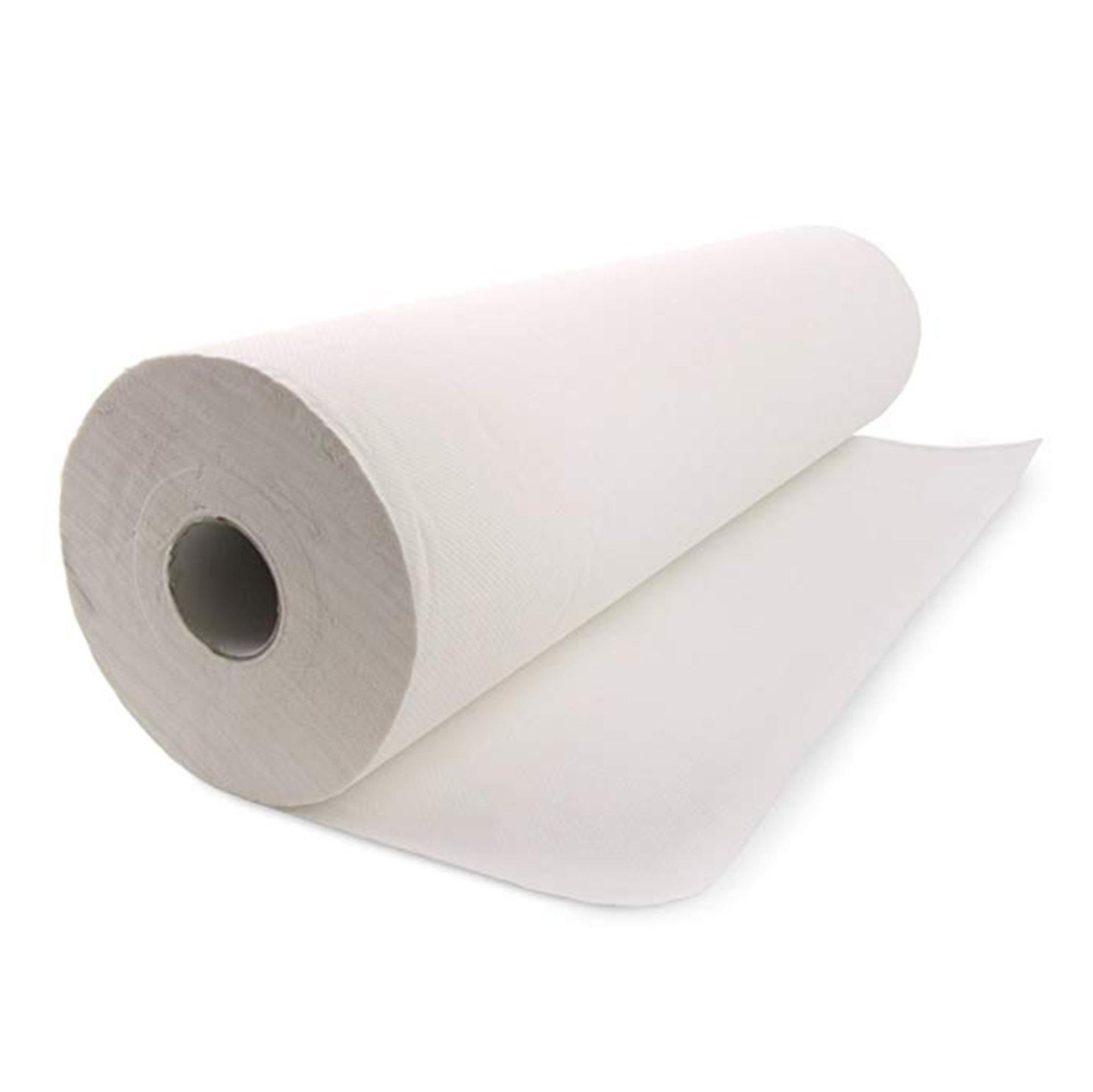 Sábana desechable para camilla de celulosa 66 m x 90 cm 6 uds.