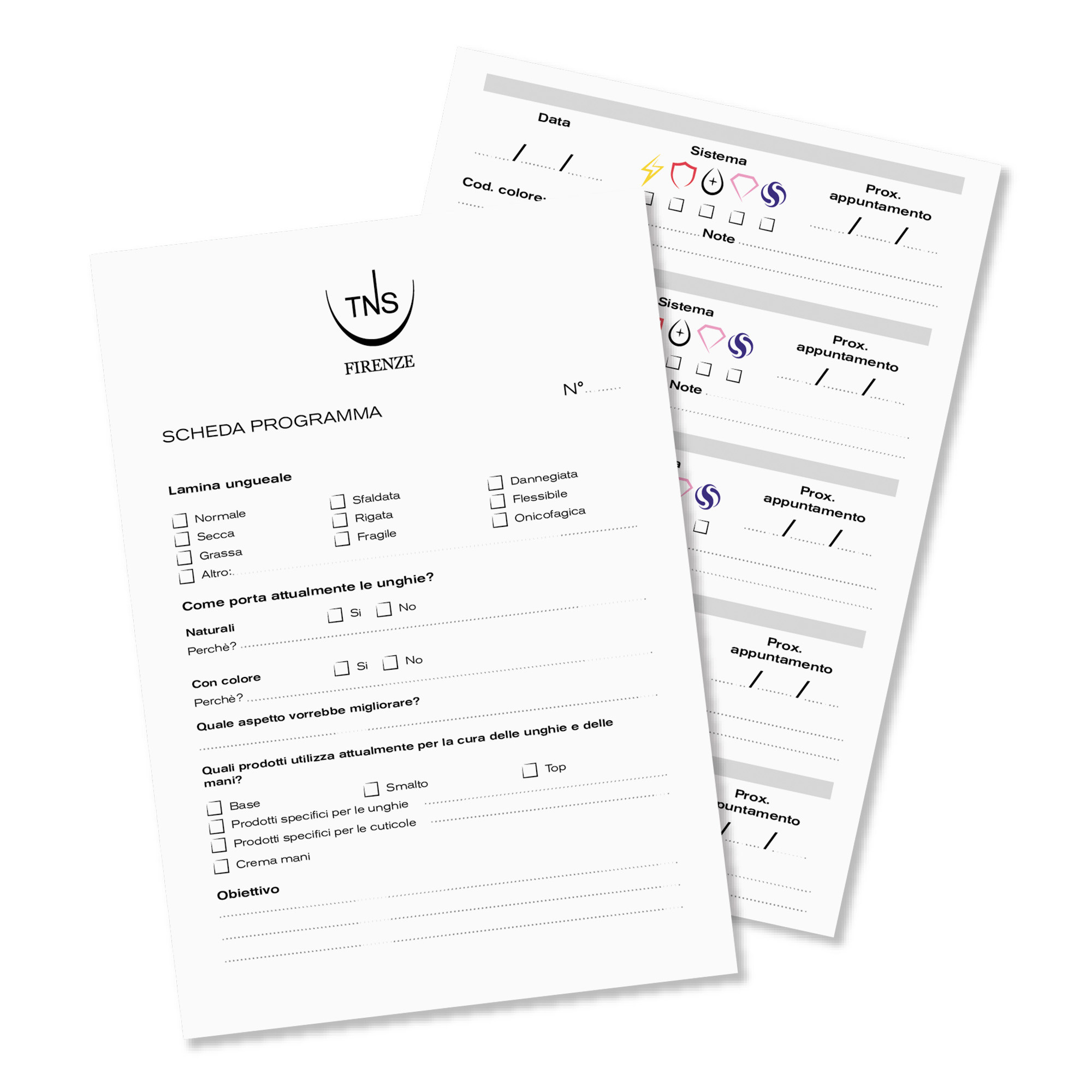 Scheda per programma personalizzato Sistemi TNS