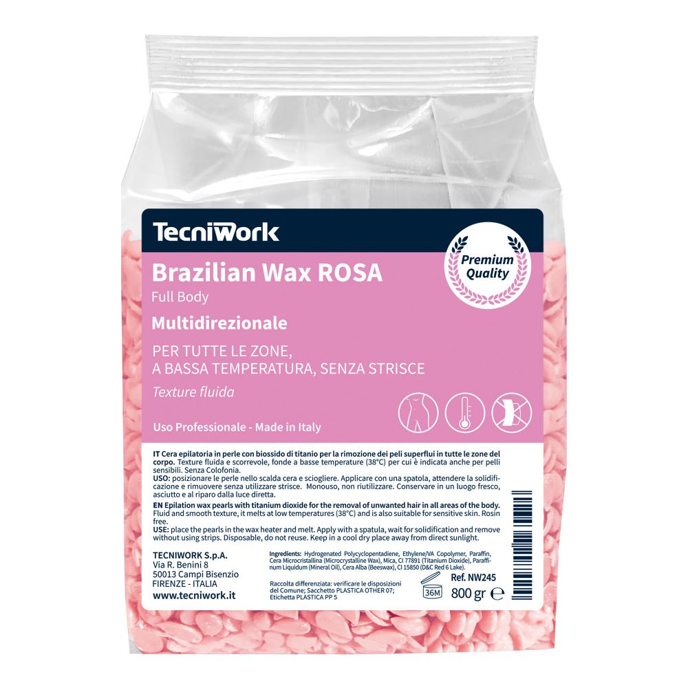 Brazilian Wax Pink streifenfreies Epilierwachs 800 g 1 Stk.