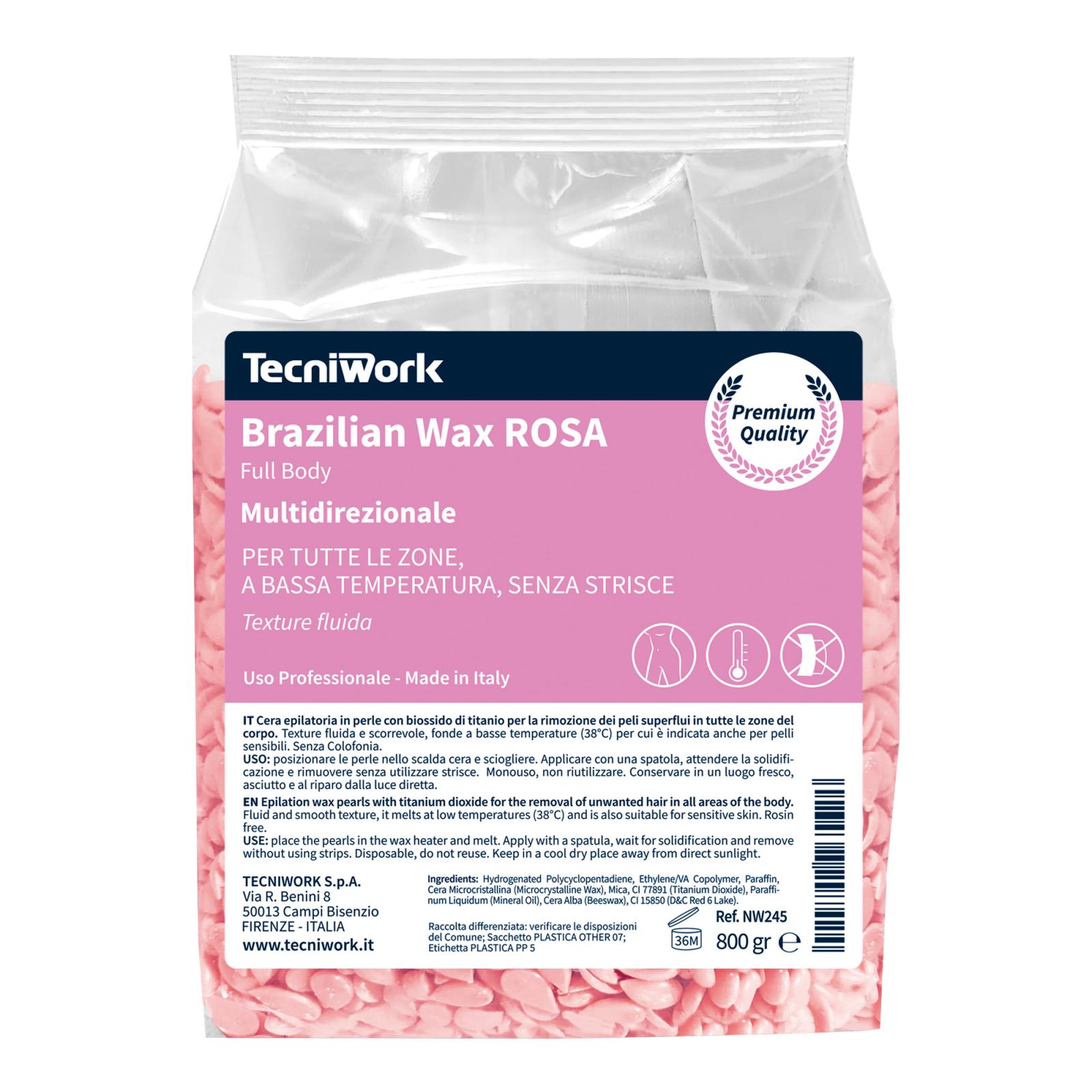 Brazilian Wax Pink streifenfreies Epilierwachs 800 g 1 Stk.