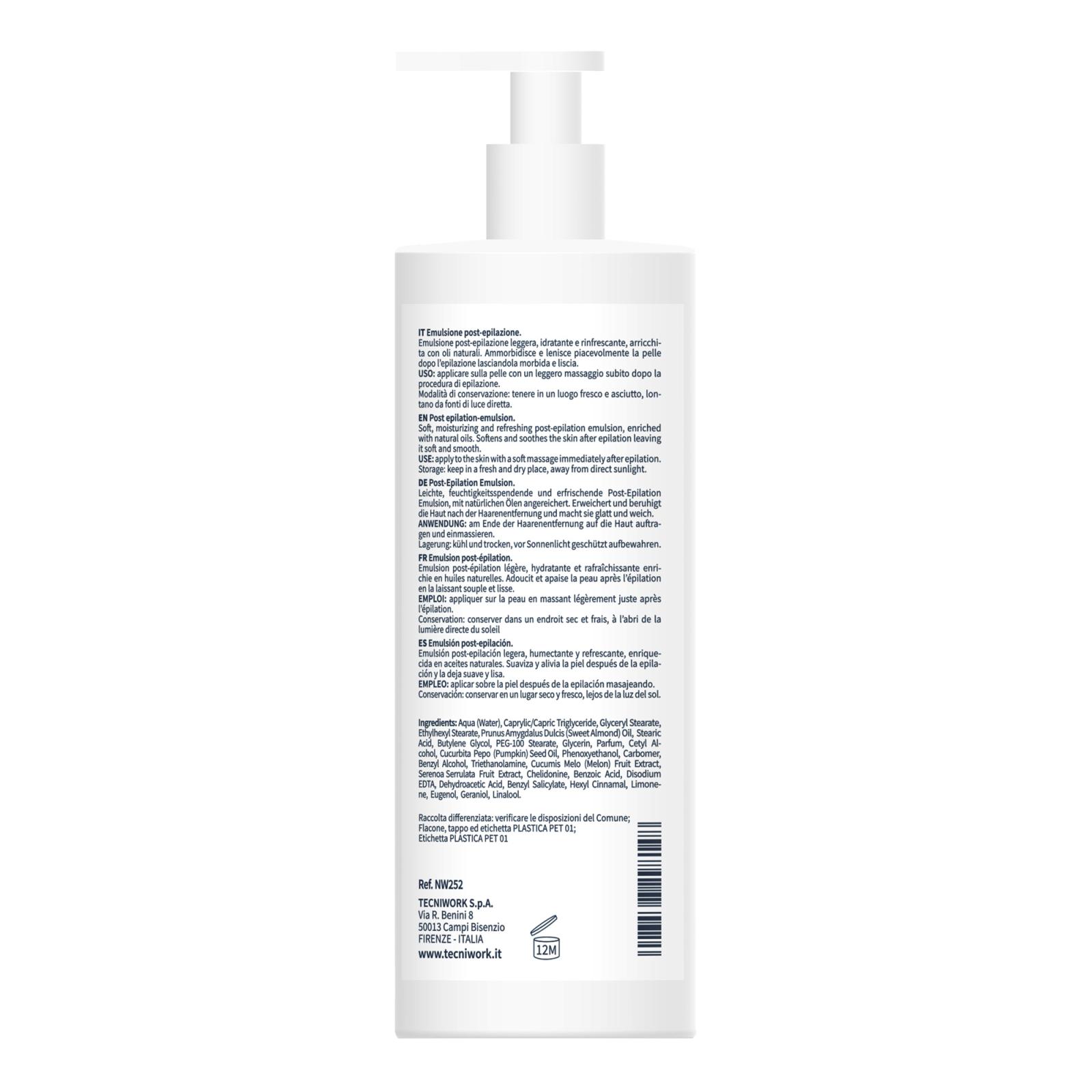 Postepilationsemulsion für Gesicht und Körper 500 ml