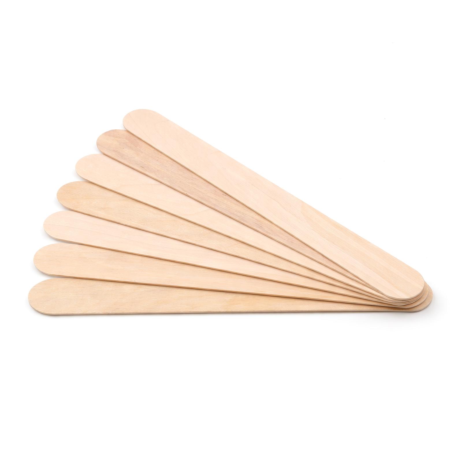 Spatole stendicera monouso in legno Large 100 pz