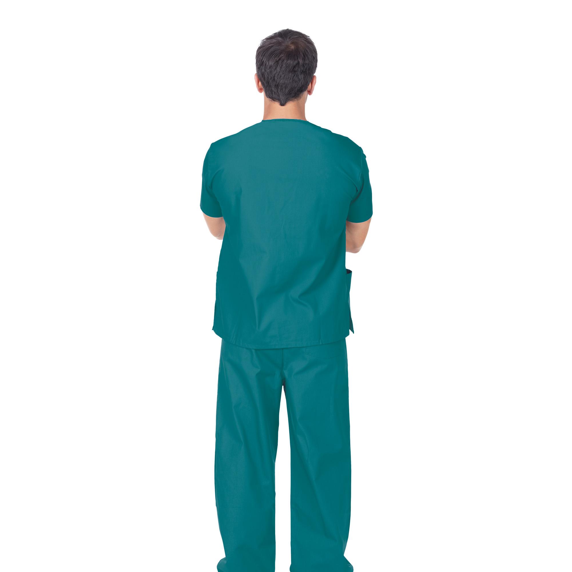 Pantalones profesionales de algodón verde Unisex