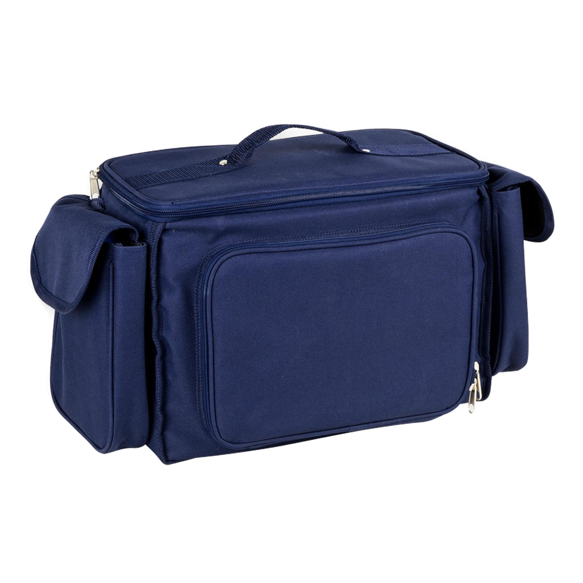 Bolsa profesional azul para instrumentos y equipos