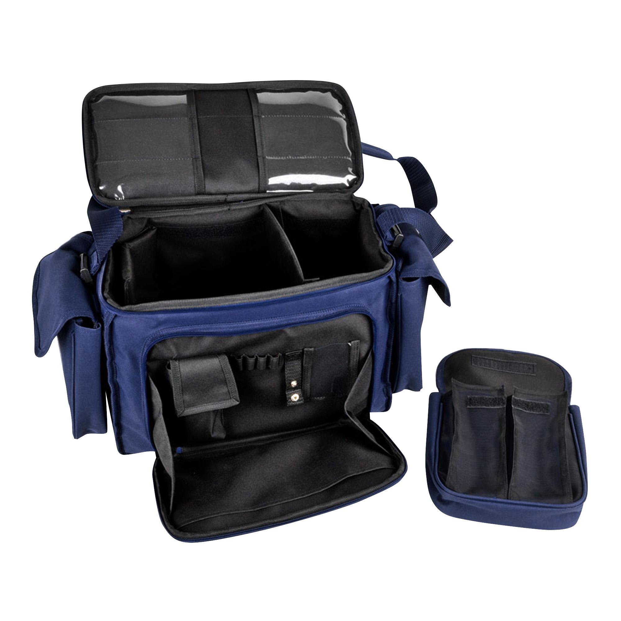 Bolsa profesional azul para instrumentos y equipos