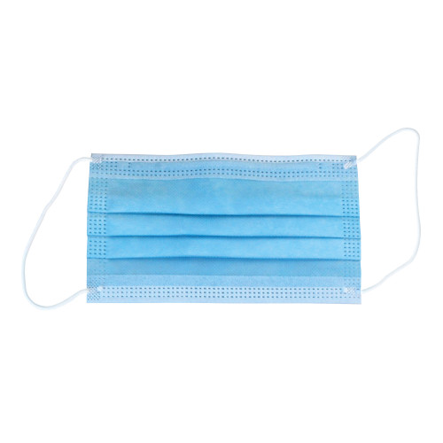 Disposable surgical mask in 3-layer non-woven white 50 pcs