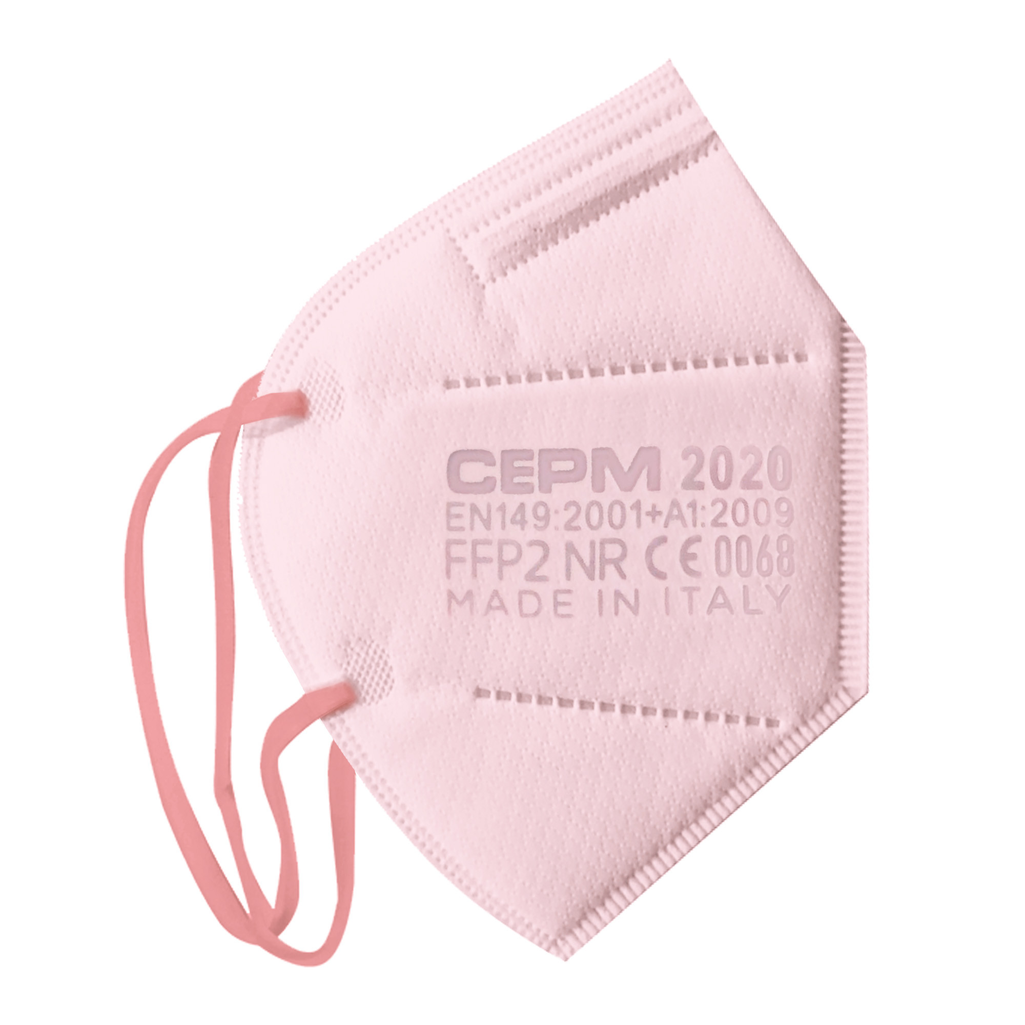 FFP2 disposable filter mask, 5-layer Pink 20 pcs