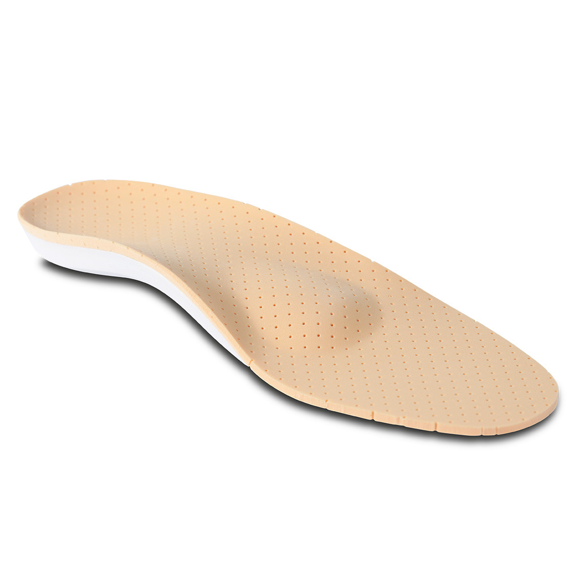 Herren Semi-Low-Profile EVA HD Fußbett mit Droplet Beige Größe 39 1 Paar