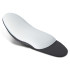 Halbfertiges EVA HD flaches Fußbett für Männer Schwarz Größe 43 1 Paar