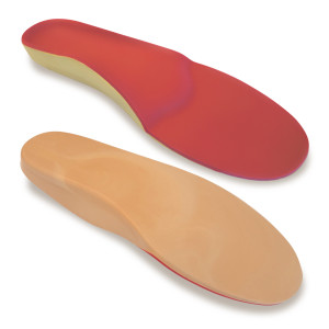 Semi-finished Comfort insoles with metatarsal support and Poron®92
