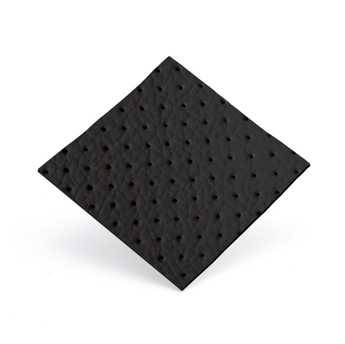 Microexcel épaisseur 0,60 mm plaque de 135x100 Noir perforé