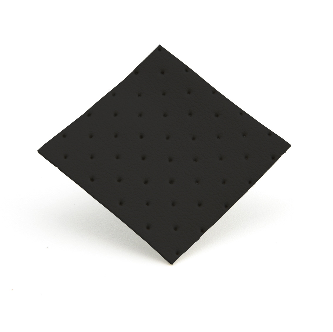 Tecnigien perforé épaisseur 0,60 mm plaque de 150x70 cm Noir