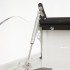 Pulitrice digitale con box di levigatura, luce LED e con altezza regolabile Grindcab