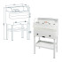 Pulitrice con box di levigatura, luce LED e supporto rialzato di 70 cm Pulicab