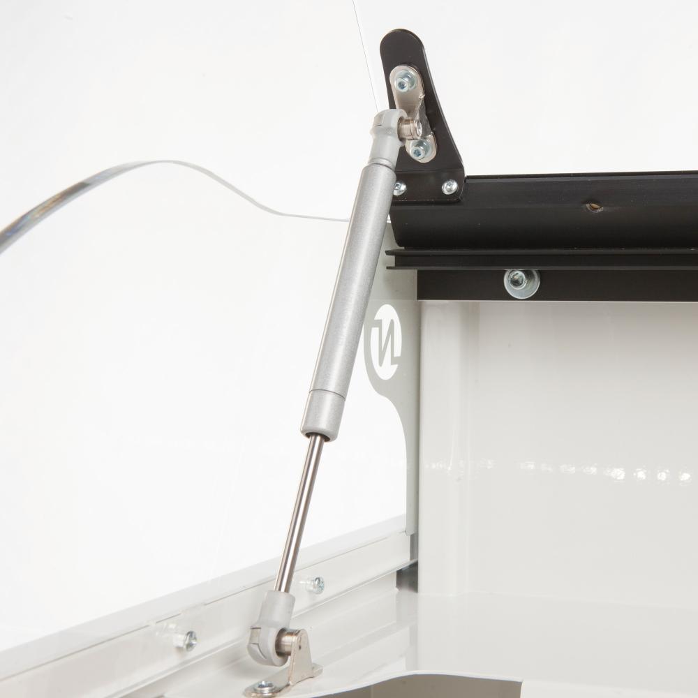 Pulitrice con box di levigatura e luce LED Pulicab