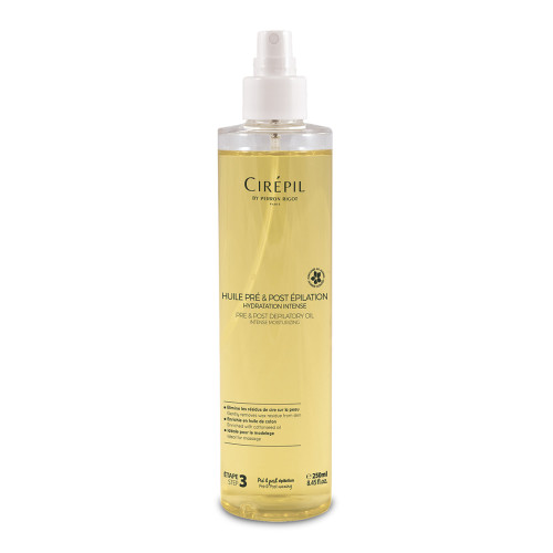 Moisturising pre and post epilation oil 250 ml Tecniwork.it