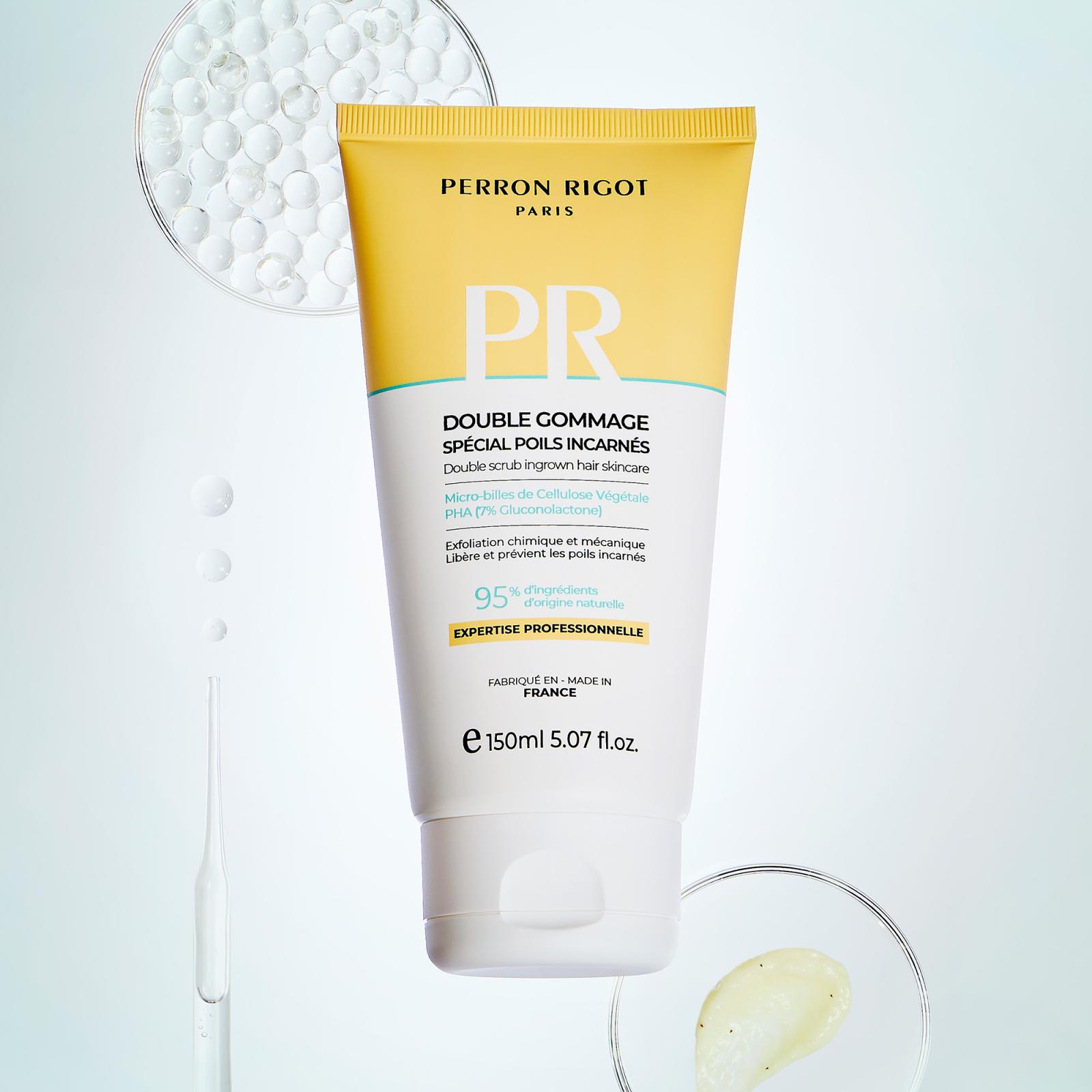 Exfoliante 2 en 1 para pelos encarnados, 150 ml