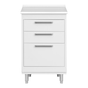 Module with 3 drawers and feet