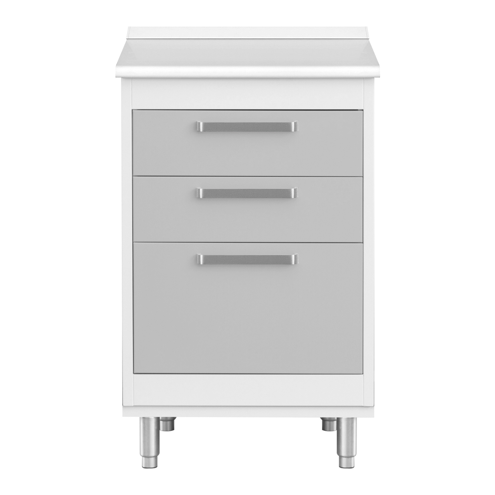 Module with 3 drawers and feet