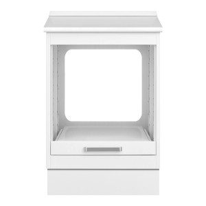 Modulo per mobile componibile professionale con vano autoclave e zoccolino