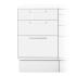 Módulo para mueble modular con 3 cajones y zócalo