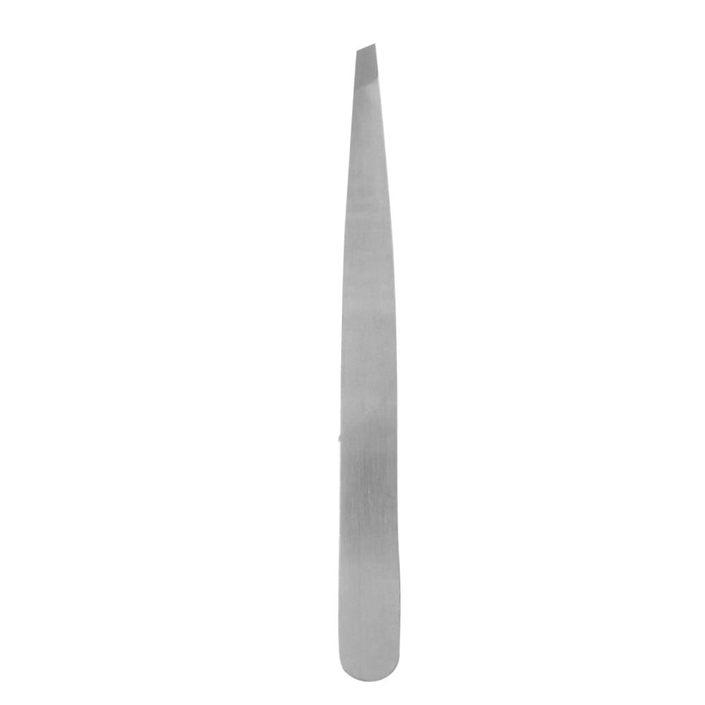 Eyebrow tweezers with slant tip 1 pc