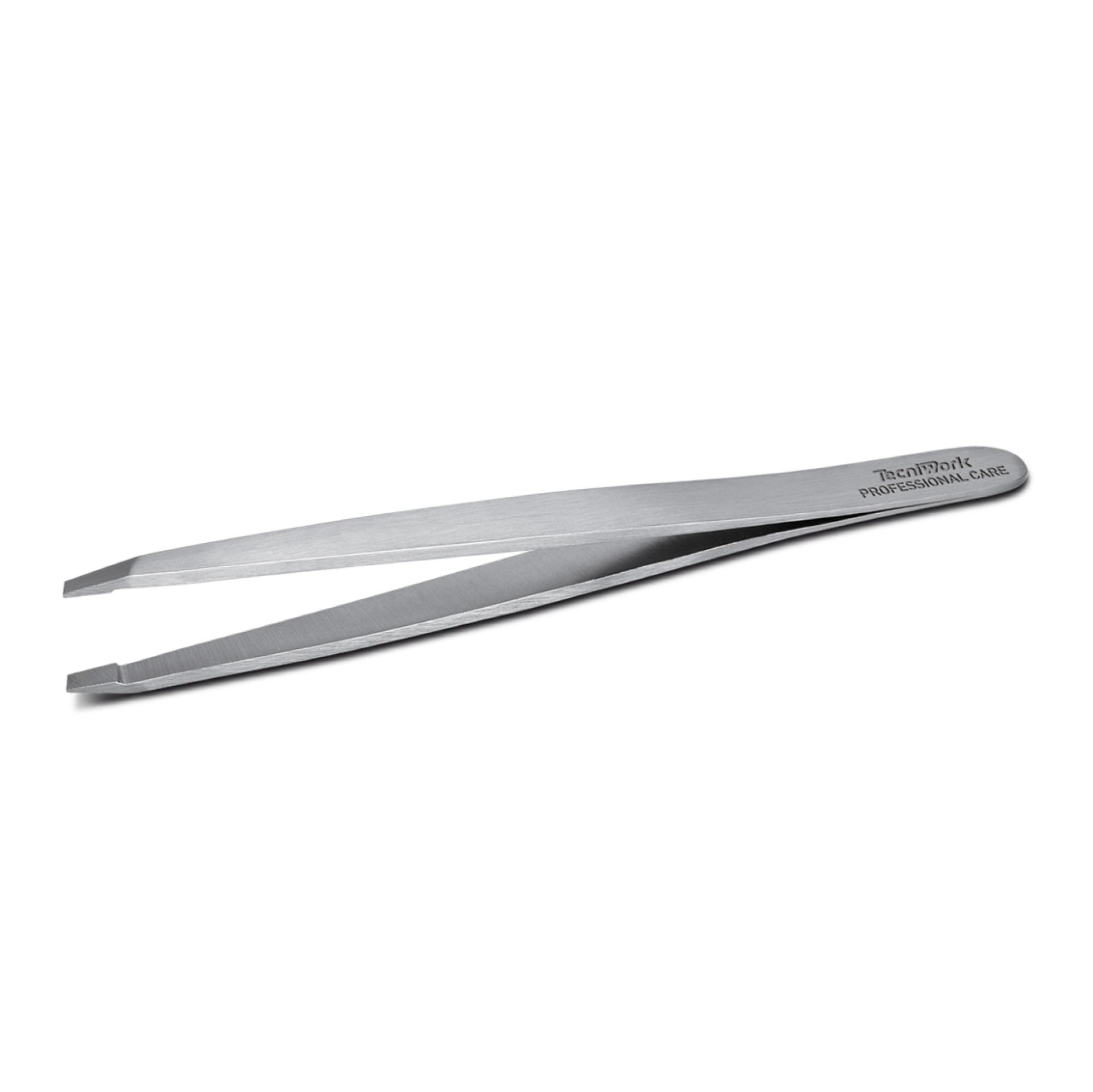 Pince à sourcils avec pointe oblique 1 pc