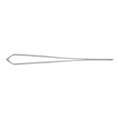 Rubis Pinzette aus rostfreiem Stahl Crab Spitze