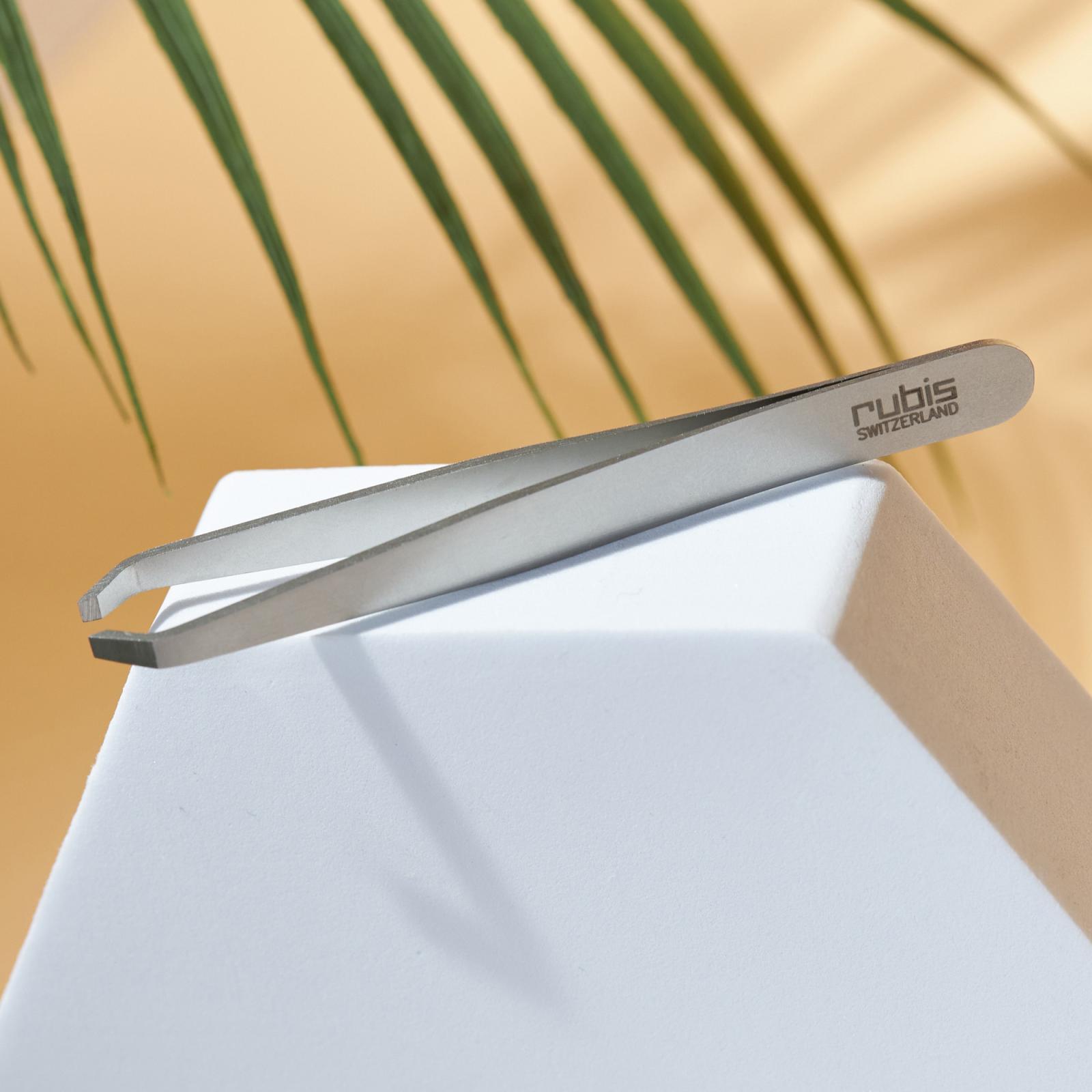 Rubis Crab point stainless steel tweezers