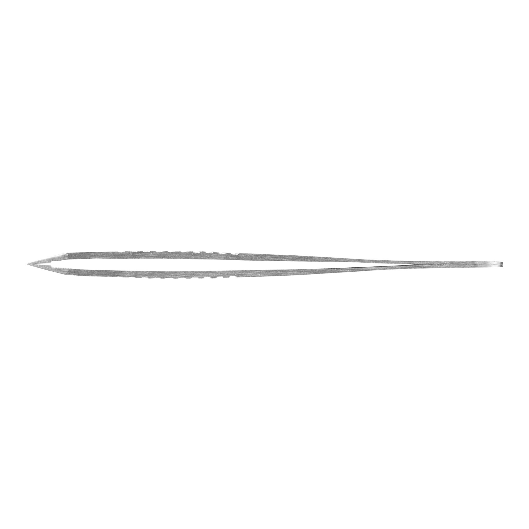 Rubis Pro-Grip Edelstahlpinzette mit schräger Spitze