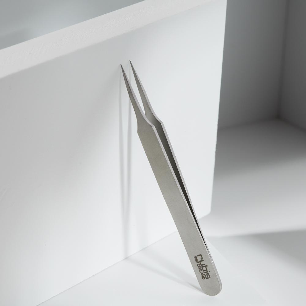 Rubis Fine Tip Stainless Steel Tweezers Needle Nose