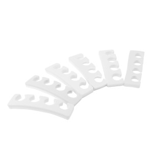 Toe spreader white 6 pairs for nailpolish