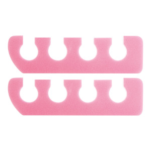Zehentrenner für Nagellack rosa 20 Paar