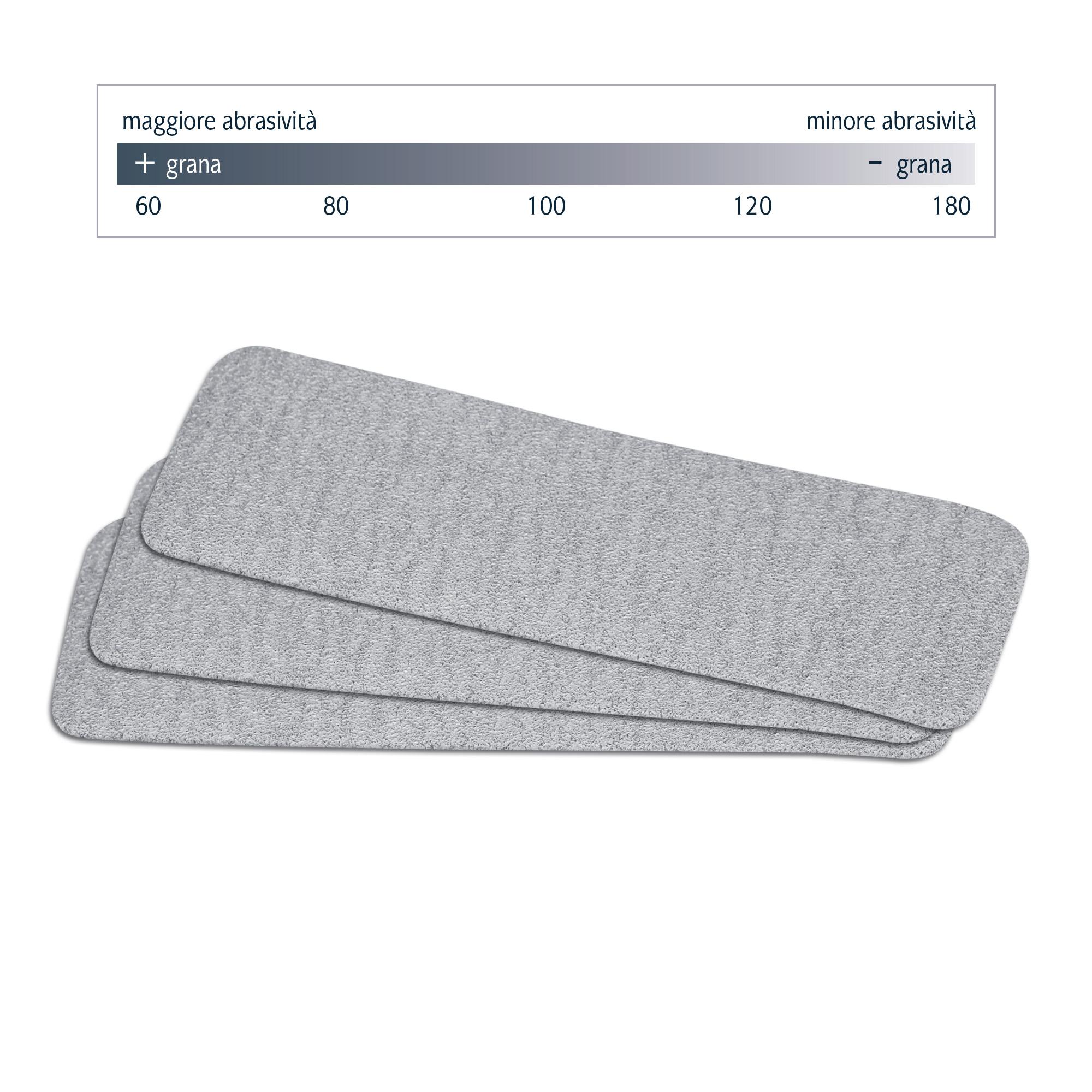 Recambios abrasivos grises #120 para Raspador Clean Up 50 pz