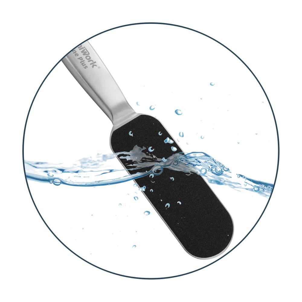 Professional foot file for abrasives Igiene Plus Stainless Steel 1 pc