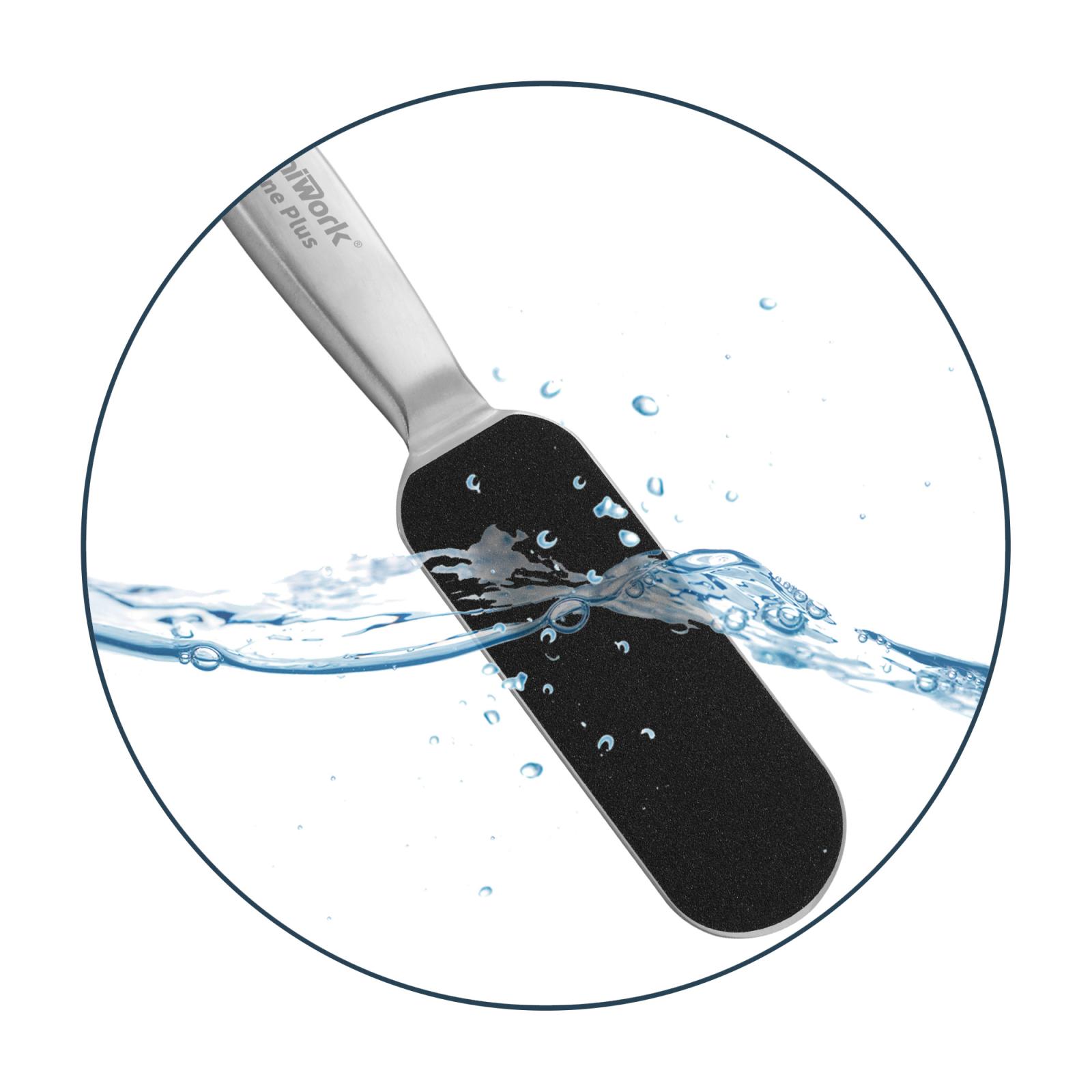 Professional foot file for abrasives Igiene Plus Stainless Steel 1 pc
