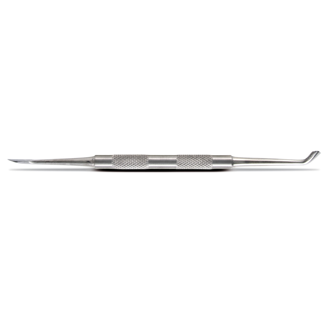 Professional Stainless Steel double concave and lanceolate tip cuticle pusher