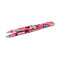 Professional eyebrow tweezers Seventies Pink with Oblique Tip